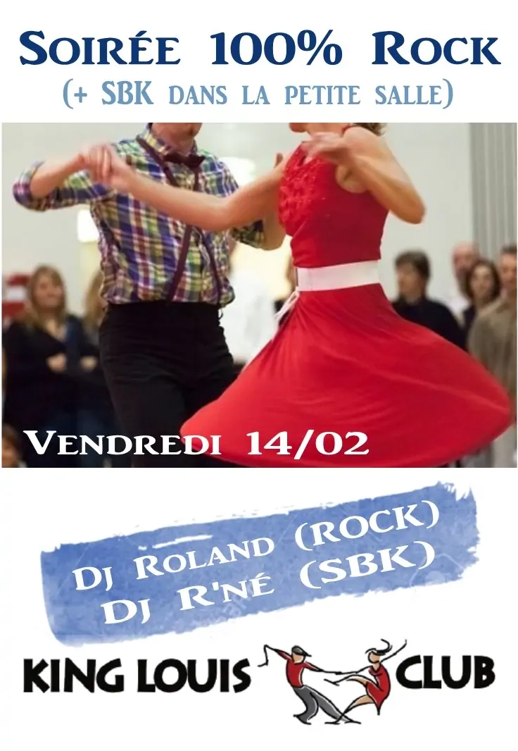 Soirée 100% ROCK (+1 salle SBK)