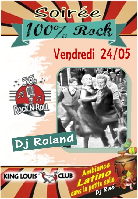 Soirée 100% Rock (+ 1 salle SBK)