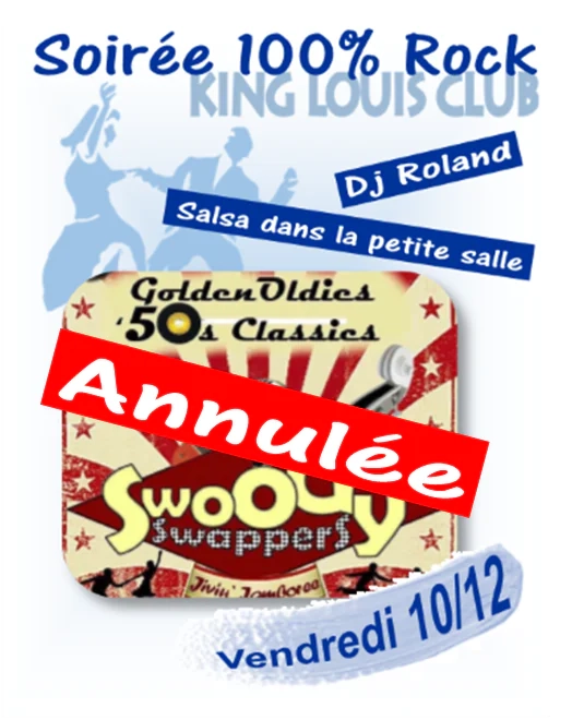 Soirée 100% ROCK avec SWOOGY SWAPPER'S