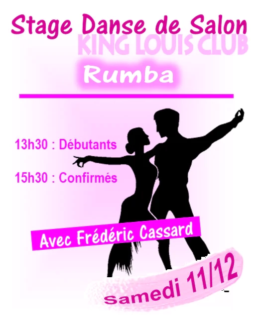 Stage de Rumba avec Frédéric Cassard