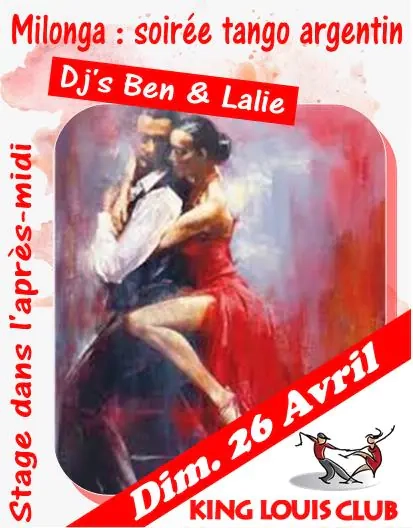 Milonga : Soirée Tango Argentin
