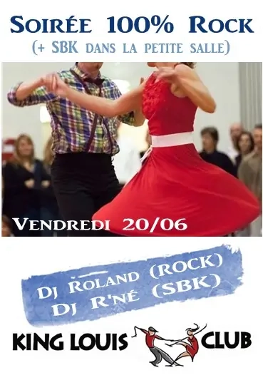 Soirée 100% ROCK (+1 salle SBK)