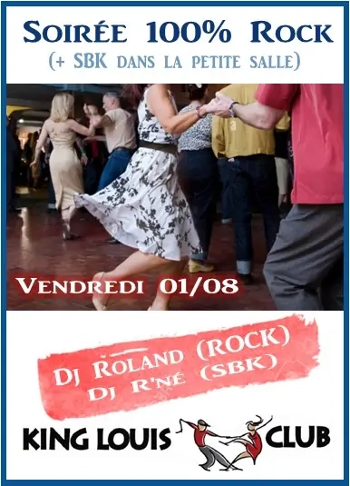 Soirée 100% ROCK (+1 salle SBK)