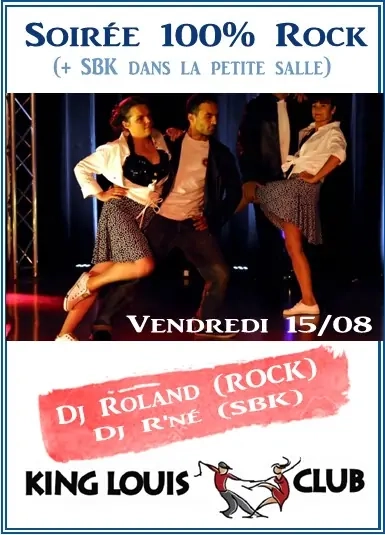 Soirée 100% ROCK (+ 1 Salle SBK)