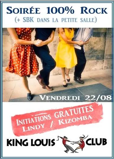 Soirée 100% Rock (+ 1 salle SBK)