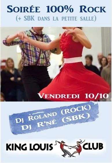 Soirée 100% ROCK (+1 salle SBK)