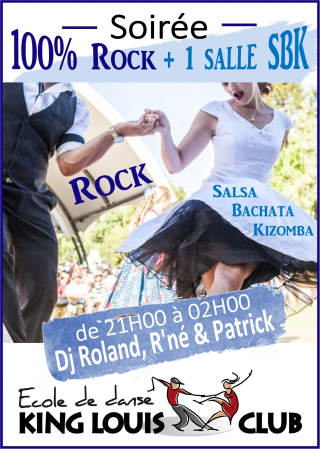 Soirée 100% Rock (+ 1 salle SBK)