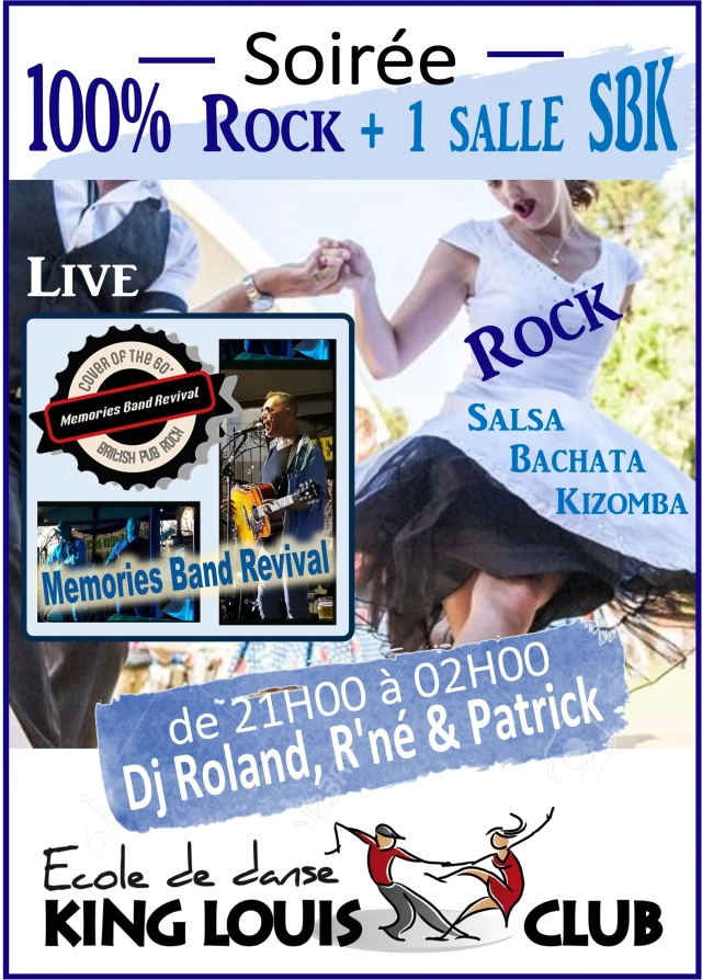 Soirée 100% ROCK avec MEMORIES BAND REVIVAL