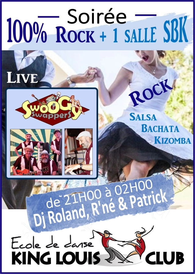 Soirée 100% ROCK avec SWOOGY SWAPPER'S
